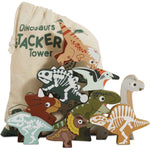 Le Toy Van - Jurassic Stacking Dinosaurs & Bag - Infants