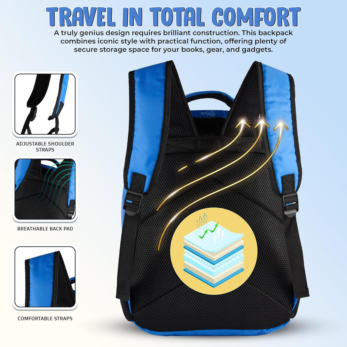 KPop Demon Hunters - K-Pop Demon Hunters 16” Backpack - Trend Accessories