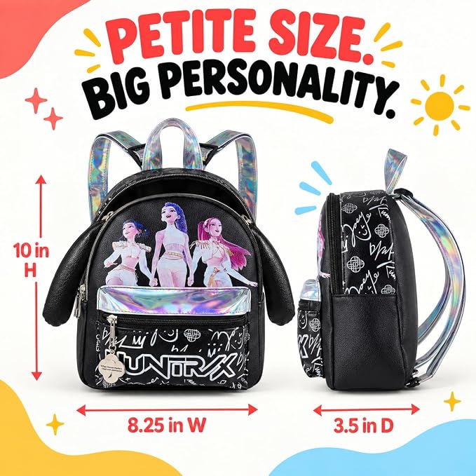 KPop Demon Hunters - K-Pop Demon Hunters Purse Backpack - Trend Accessories