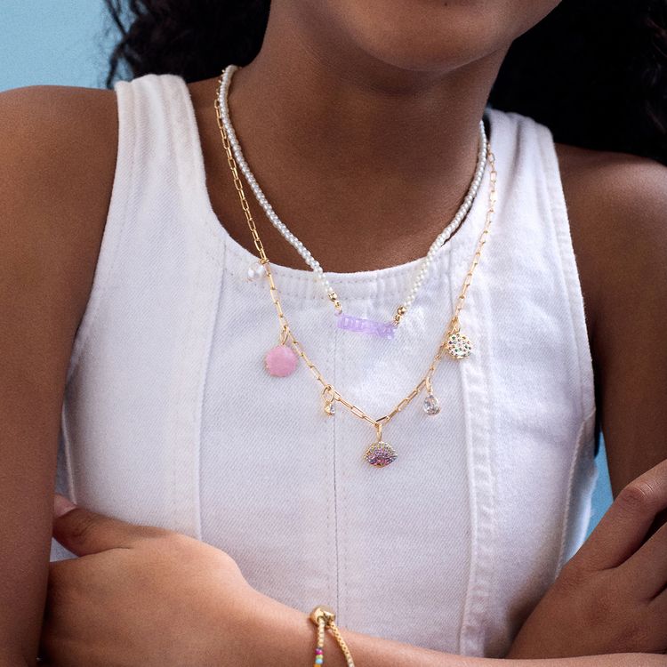 Minibar by BaubleBar - Kids' Spring Break Charm Necklace - Trend Accessories
