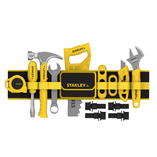 Stanley Jr. - Kids Tool Box - 25-Piece Toy Tool Set - Preschool