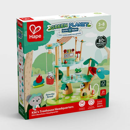 Hape - Kiki's Treehouse Headquarters - Preschool