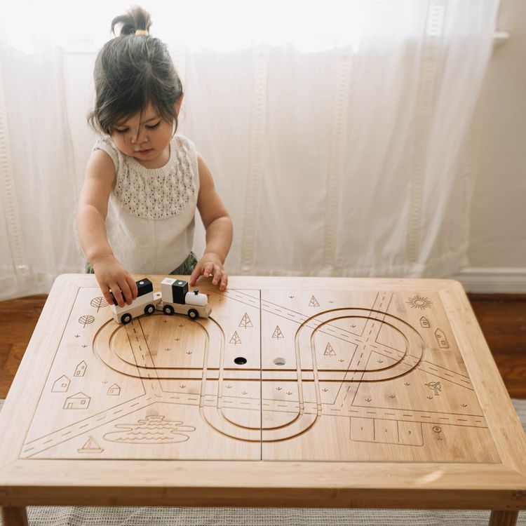 Wonder & Wise - Land, Sand and Water Activity Learning Table - Preschool