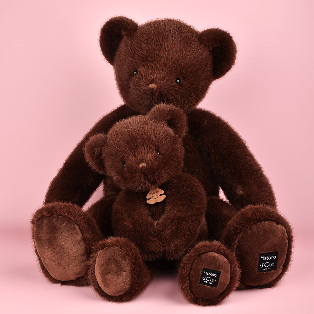 DouDou - Large Teddy Bear - Choco Cranberries - Plush
