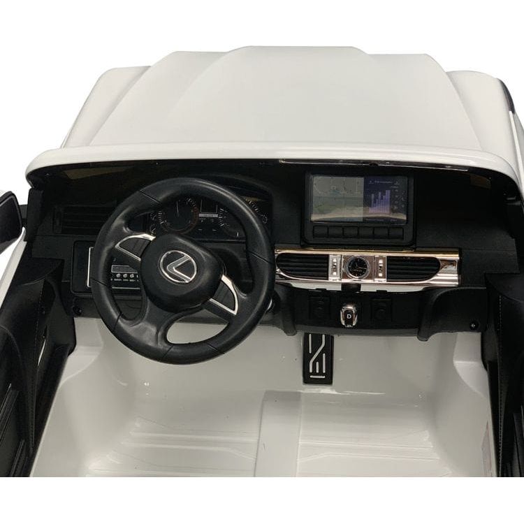 Best Ride on Cars - Lexus LX-570 Ride-On Car - White - Outdoor