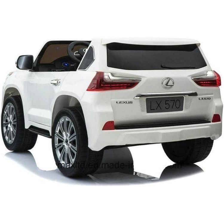 Best Ride on Cars - Lexus LX-570 Ride-On Car - White - Outdoor
