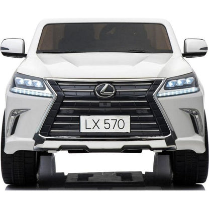 Best Ride on Cars - Lexus LX-570 Ride-On Car - White - Outdoor