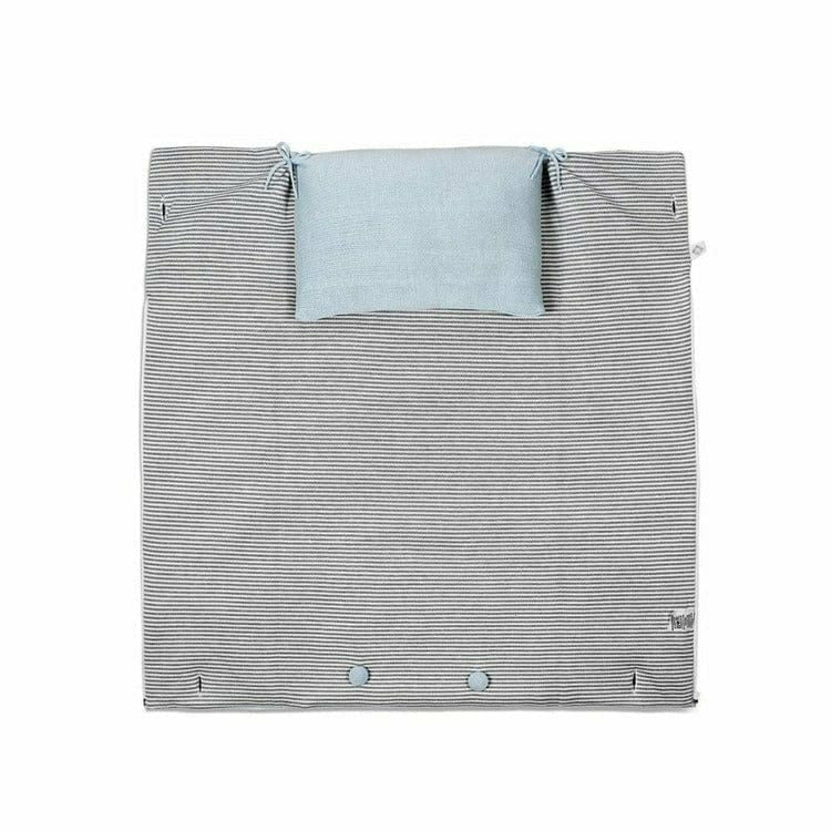 Rian Tricot - Light Blue Cocoon Blanket - Room Decor