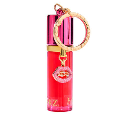FAO Schwarz - Lip Gloss Keychain – Cherry Pop - Fashion Activity and Roleplay