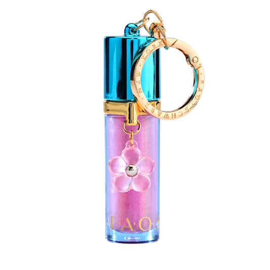 FAO Schwarz - Lip Gloss Keychain – Party Girl - Fashion Activity and Roleplay