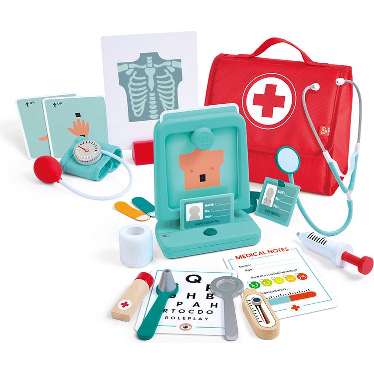 Hape - Little Doctor's Medical Set - Preschool