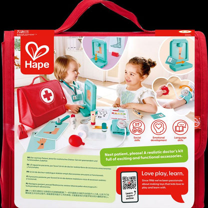 Hape - Little Doctor's Medical Set - Preschool