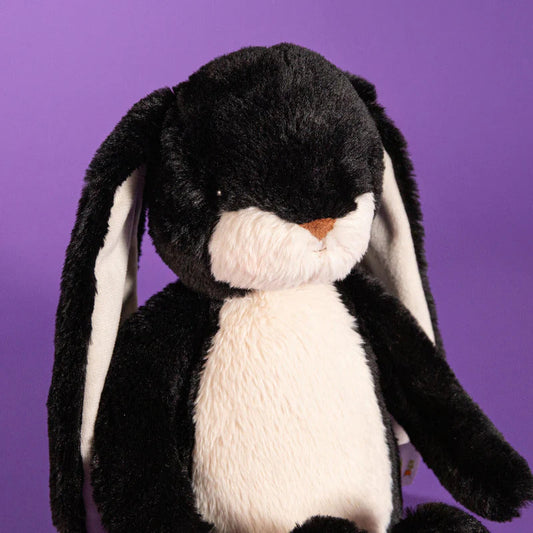 Bunnies By The Bay - Little Floppy Nibble Bunny Plush - Black - Plush