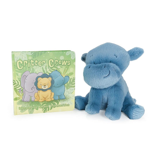 Bunnies By The Bay - Little Henny the Hippo Plush & Book Bundle - Infants
