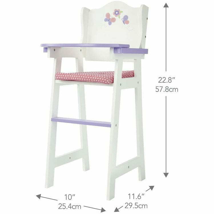 Teamson Kids - Little Princess Baby Doll High Chair - Dolls