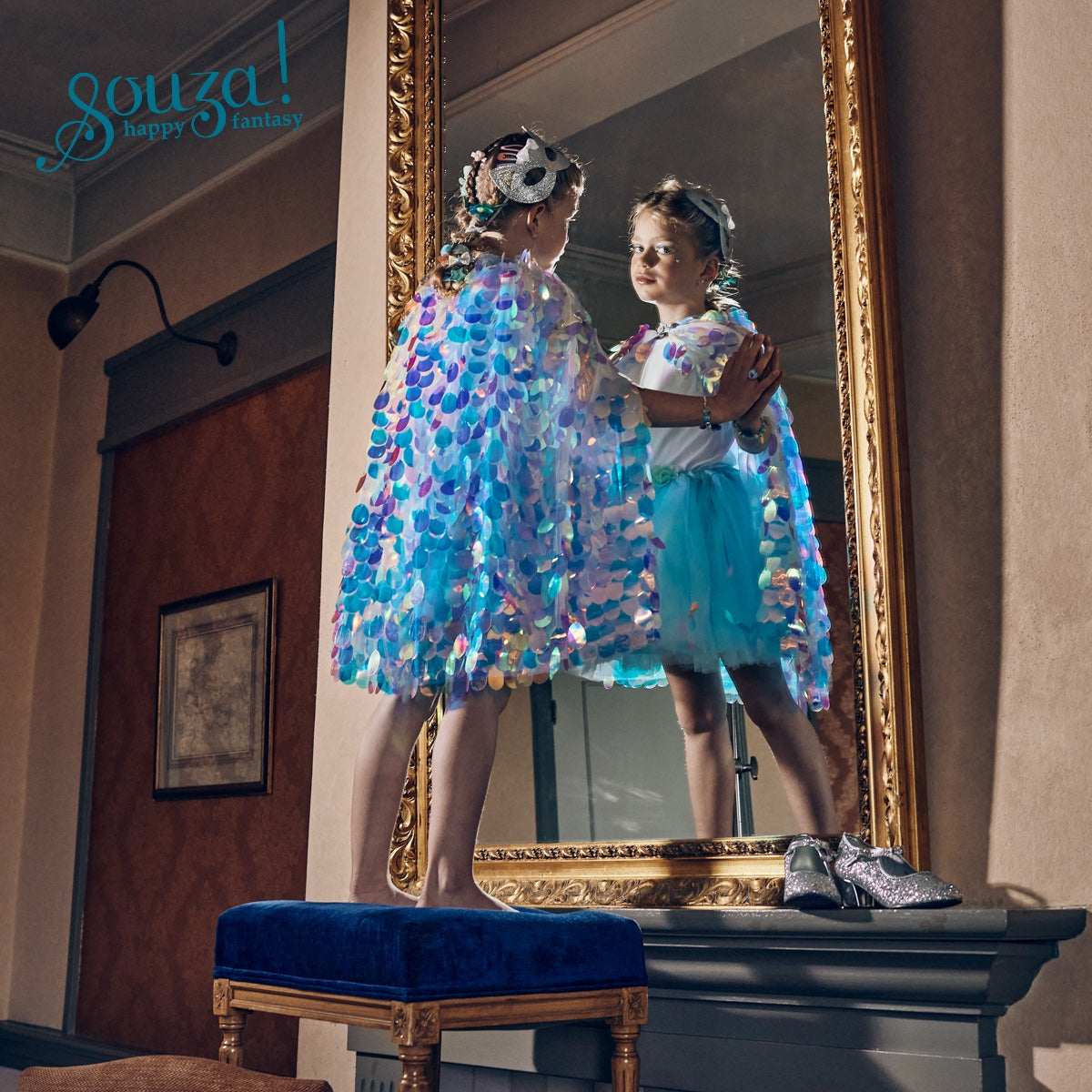 Souza - Lorelie Costume Cape - 5-7 Years - Dress up