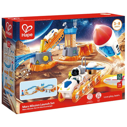 Hape - Mars Launch Rail Set - Preschool
