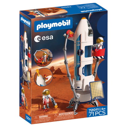 Playmobil - Mars Research Rocket Playset - Preschool
