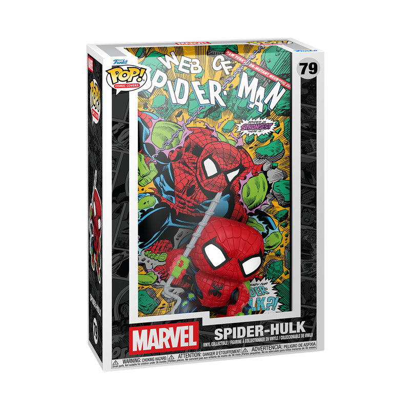 Funko - Marvel Pop! Comic Covers Web of Spider-Man #70 (Spider-Hulk) - World of Funko