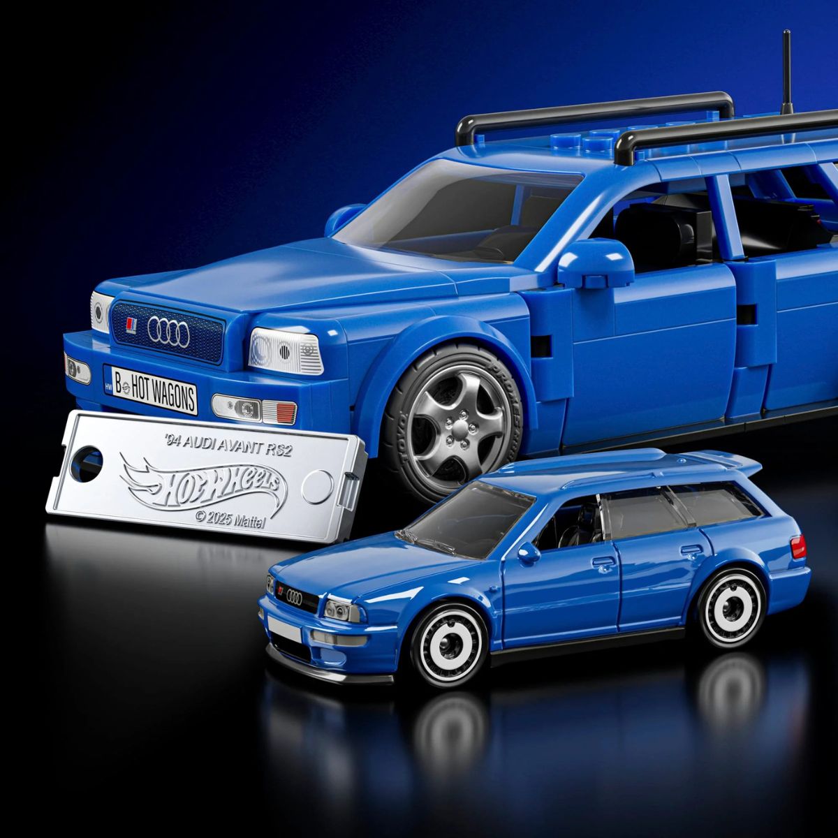 Hot Wheels - Mattel Brick Shop Hot Wheels ’94 Audi Avant RS2 - Vehicles