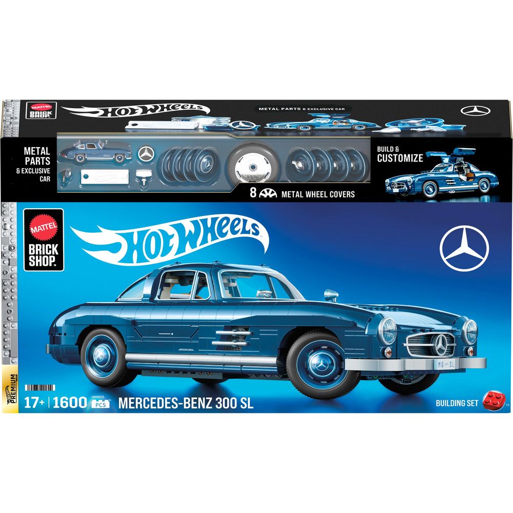 Hot Wheels - Mattel Brick Shop Hot Wheels Mercedes-Benz 300 SL - Vehicles