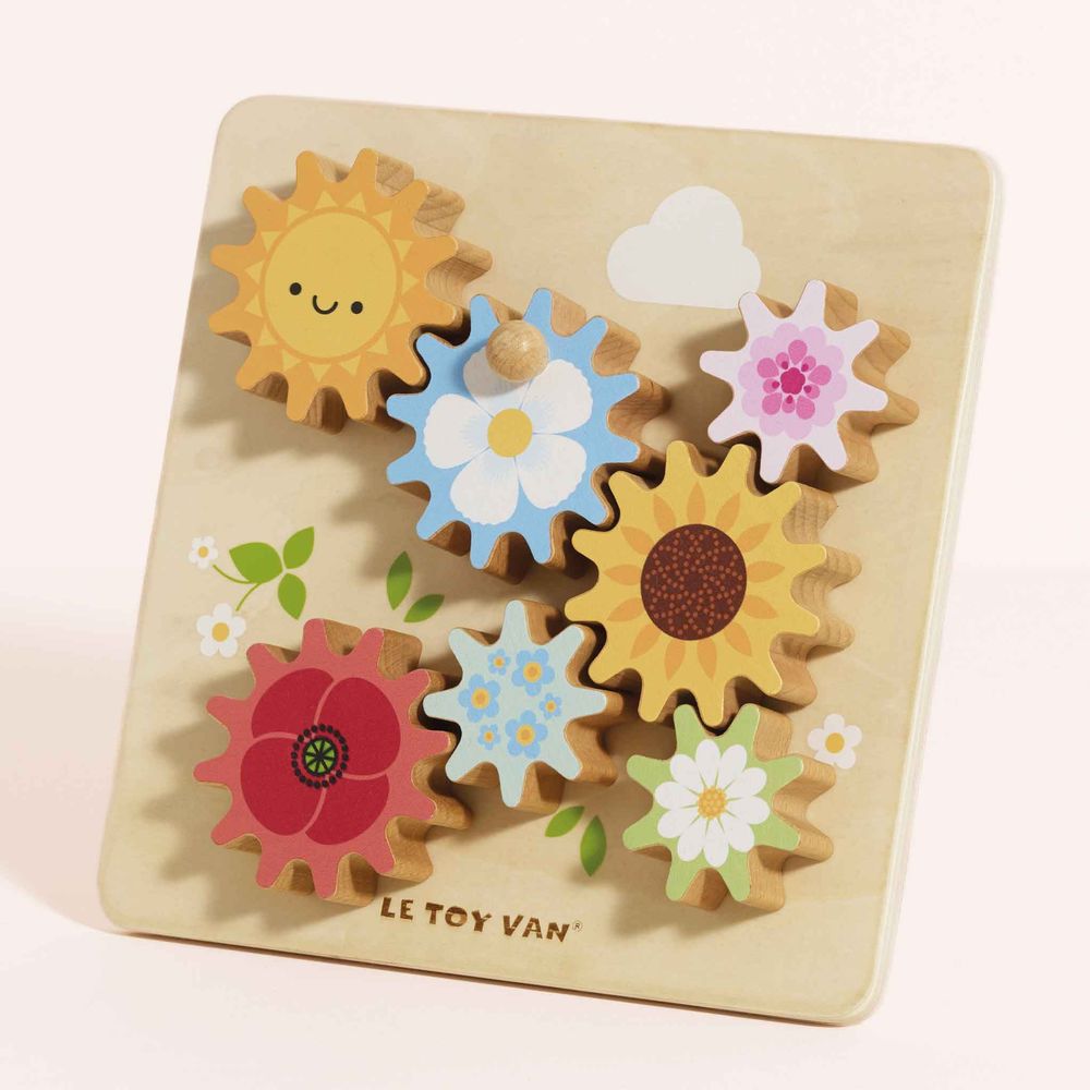 Le Toy Van - Meadow Bees Gears & Cogs Activity Toy - Infants