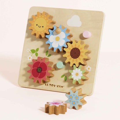 Le Toy Van - Meadow Bees Gears & Cogs Activity Toy - Infants