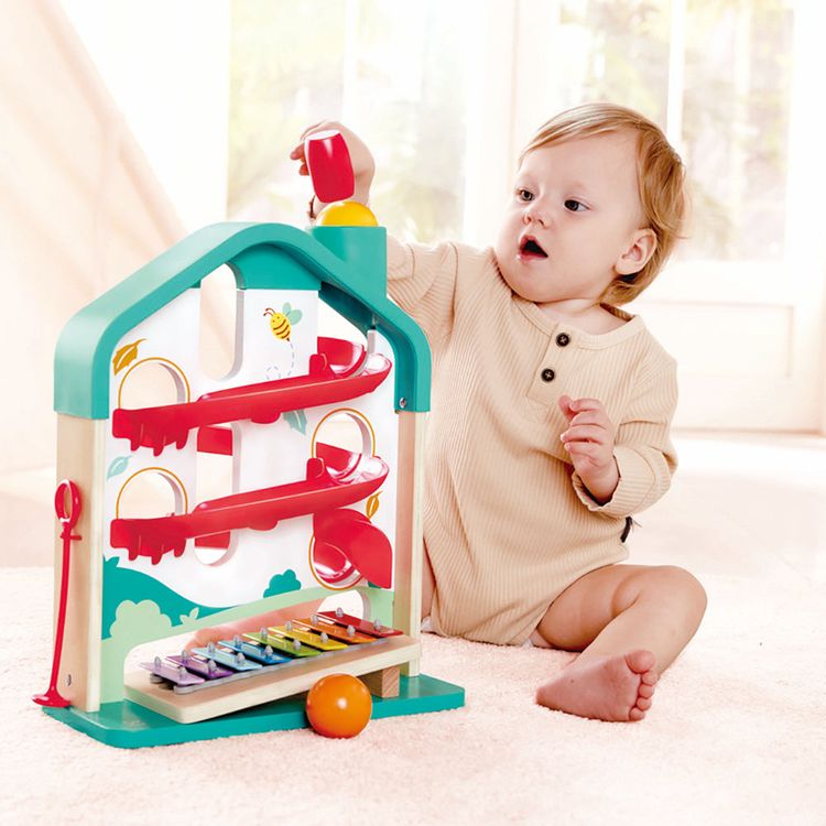 Hape - Melody Mansion Ball Run - Infants