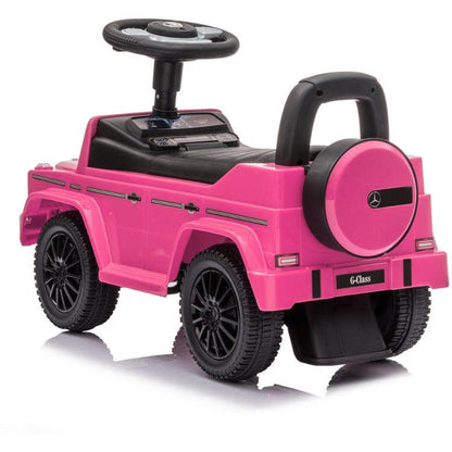 Best Ride on Cars - Mercedes G-Wagon Push Car - Pink - Outdoor
