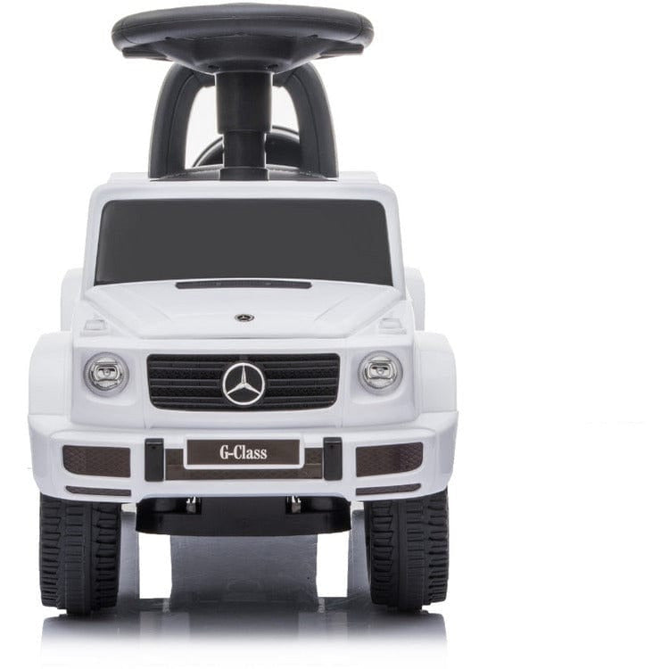 Best Ride on Cars - Mercedes G-Wagon Push Car - White - Outdoor