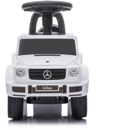 Best Ride on Cars - Mercedes G-Wagon Push Car - White - Outdoor