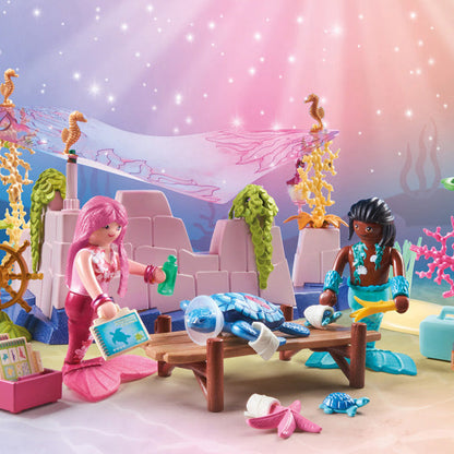 Playmobil - Mermaid Animal Care Playset - Preschool