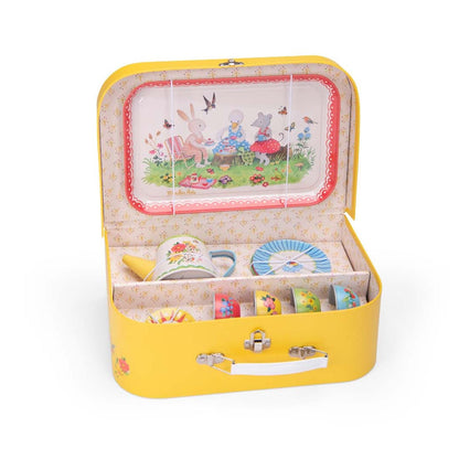 Moulin Roty - Metal Tea Set - The Big Family - Preschool