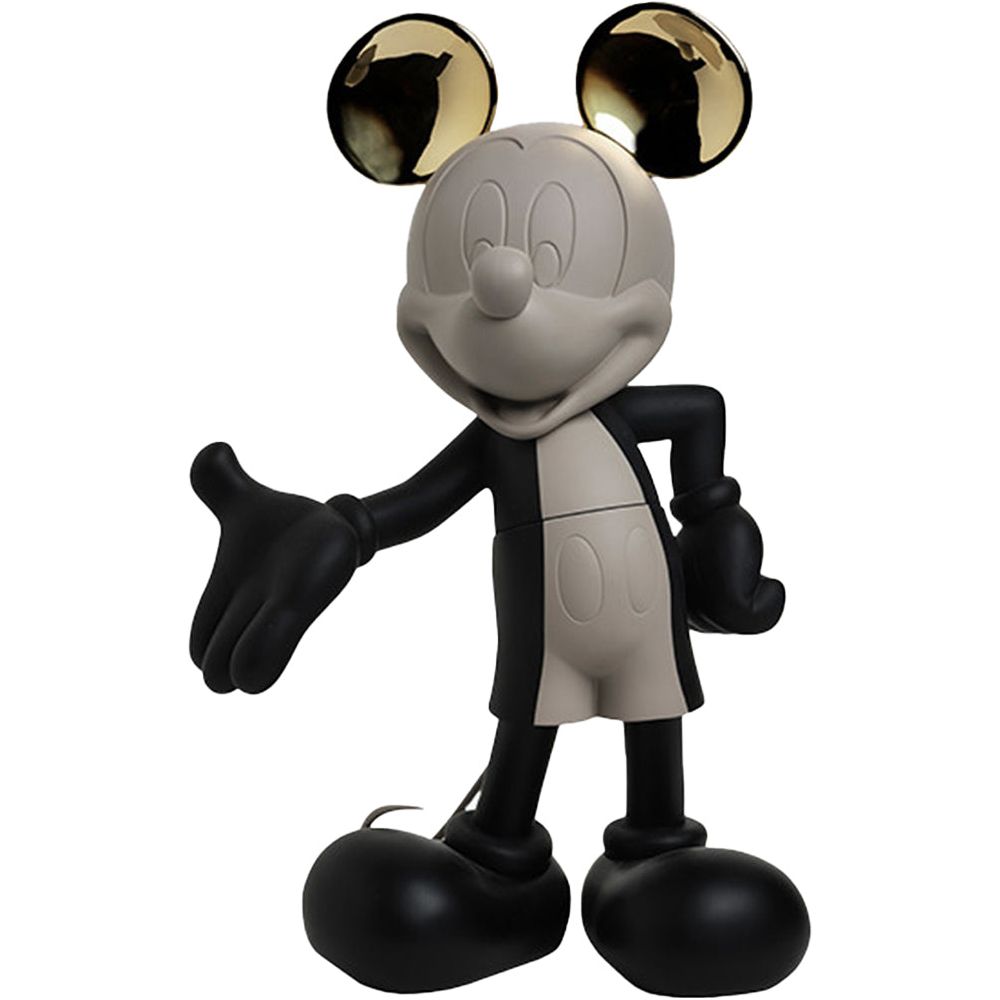 Leblon Delienne - Mickey Mouse 12" Kelly Hoppen Figurine - Black, Taupe & Gold - Collectibles