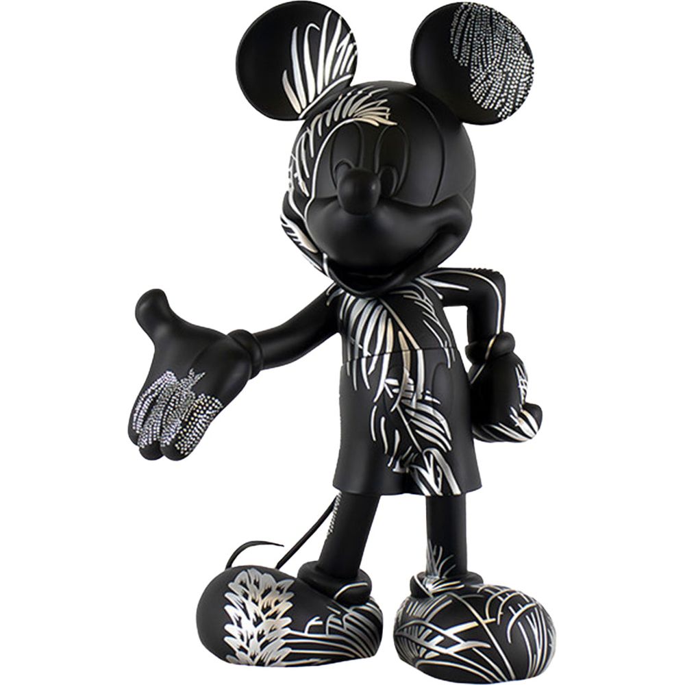 Leblon Delienne - Mickey Mouse 12" Star Style Martyn Lawrence Bullard Figurine - Black & Silver - Collectibles