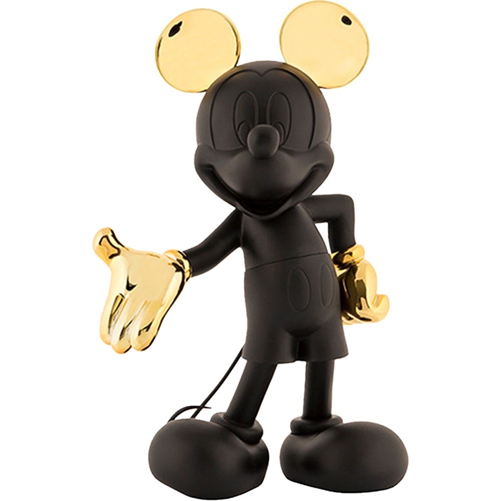 Leblon Delienne - Mickey Mouse Welcome 12" Studio Figurine - Black & Gold - Collectibles