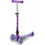 Micro Kickboard - Micro Mini Foldable LED Scooter - Purple - Outdoor