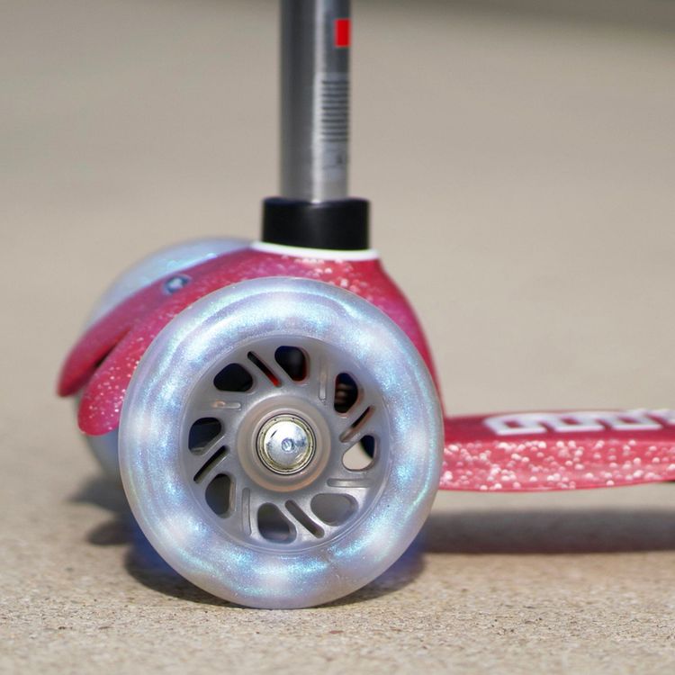 Micro Kickboard - Micro Mini Glitter LED Scooter - Pink - Outdoor