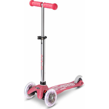 Micro Kickboard - Micro Mini Glitter LED Scooter - Pink - Outdoor