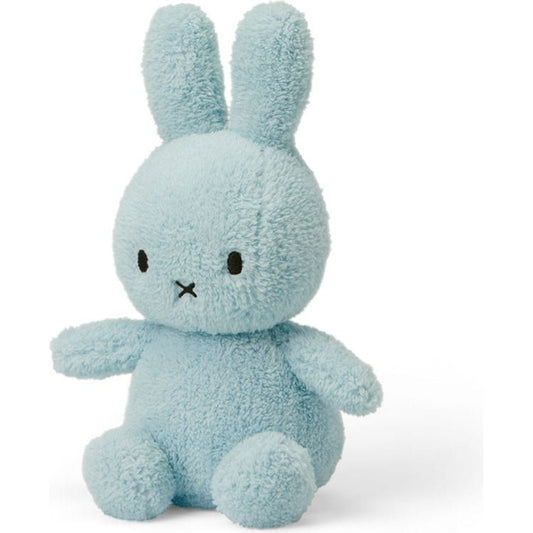 Bon Ton Toys - Miffy Sitting Terry Light Blue 9" - Plush