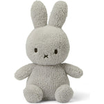 Bon Ton Toys - Miffy Sitting Terry Light Grey 9" - Plush