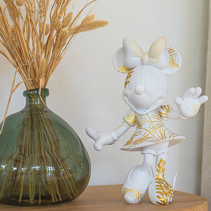 Leblon Delienne - Minnie Mouse 12" Star Style Martyn Lawrence Bullard Figurine - White & Gold - Collectibles