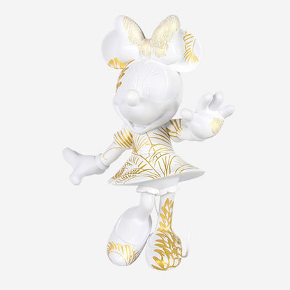Leblon Delienne - Minnie Mouse 12" Star Style Martyn Lawrence Bullard Figurine - White & Gold - Collectibles