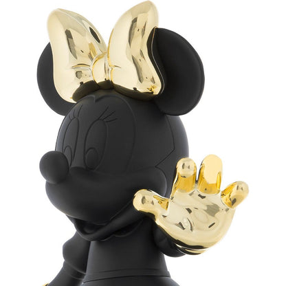 Leblon Delienne - Minnie Mouse 12" Welcome Studio Figurine - Black & Gold - Collectibles