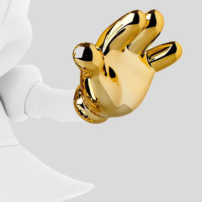 Leblon Delienne - Minnie Mouse 12" Welcome Studio Figurine - White & Gold - Collectibles