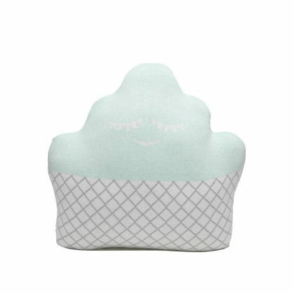 Rian Tricot - Mint Cupcake Pillow - Room Decor