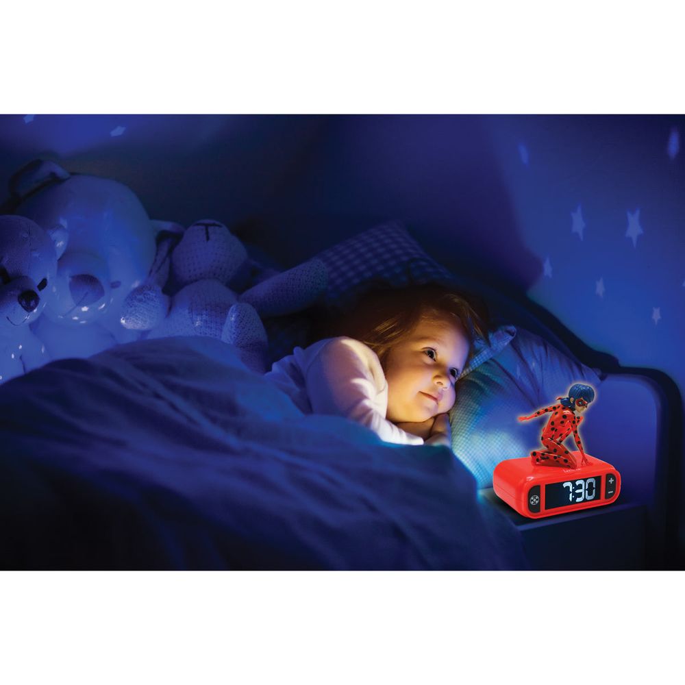 Miraculous - Miraculous Light Character Radio Alarm Clock - Preschool