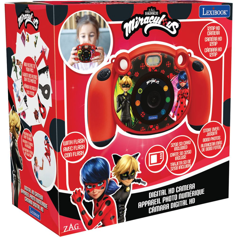 Miraculous - Miraculous Starcam Digital HD Camera with SD Card - Preschool