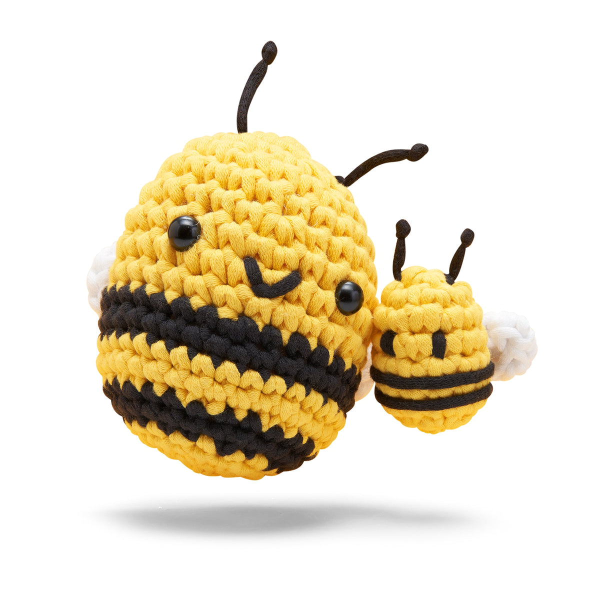The Woobles - Mommy & Me Cornelius the Bee Learn to Crochet Kit - Creativity