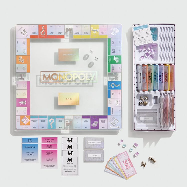 WS Game Company - Monopoly Aura Glass Edition - Games